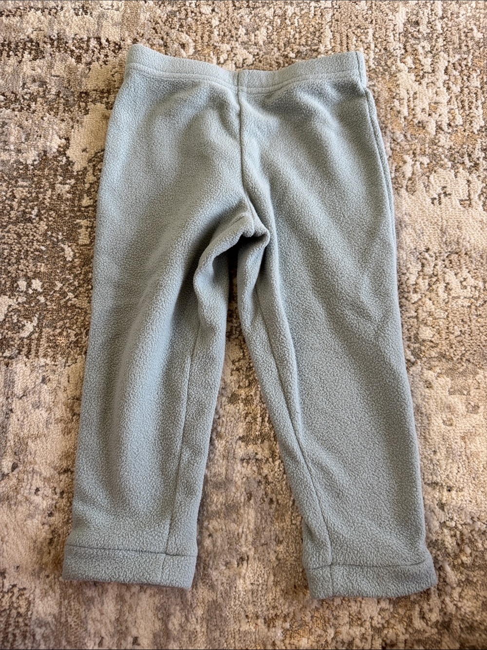 Patagonia Light Gray-Blue Fleece Pants for Kids 2T